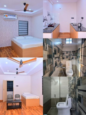 Swagan Home Stays Air Conditioned Deluxe ONE BED ROOM Studio Apartment